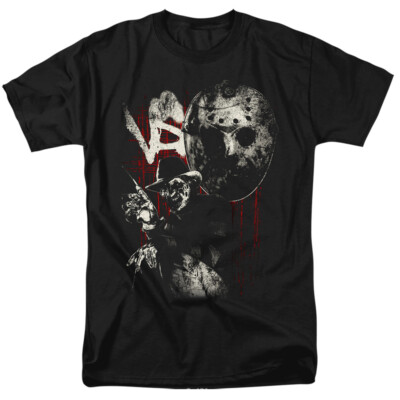 Freddy VS Jason Scratches Licensed T-Shirt