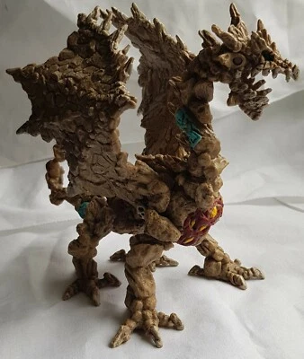 Figurine dragon de pierre - Plastoy - 60247 - collection dragons, comme neuf - Photo 1/4