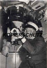 U-BOOT-KRIEG FOTO U 178 KOMMANDANT WILHELM DOMMES AM SEHROHR