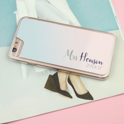 Mrs Wedding Bride Date Customised Phone Case/Cover For iPhone Samsung Galaxy - Picture 3 of 7