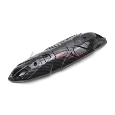 For Yamaha NMAX 155 2020-23 Exhaust Pipe Heat Guard Cover Protector Carbon Look