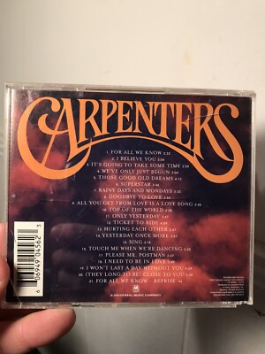希少廃盤 SACD CARPENTERS 『Singles 1969-1981』 Carpenters – Singles 1969 - 1981 – CD (Compilation, Reissue