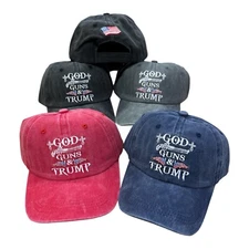 Trump God, Guns and Trump Slouch Fit Hat