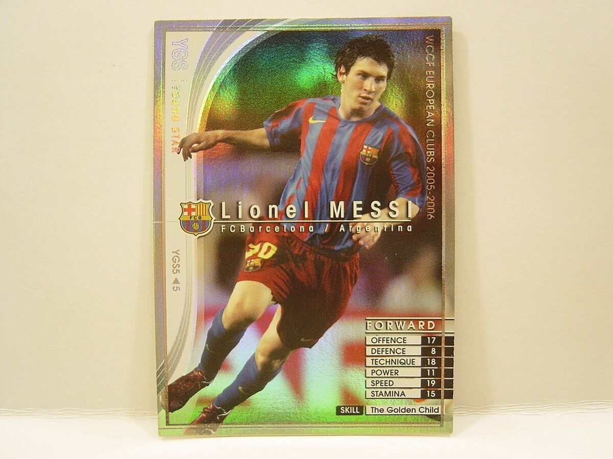 Panini WCCF 2005-06 YGS Lionel Messi No.30 FC Barcelona Panini WCCF 2005-06 YGS Lionel Messi No.30 FC Barcelona