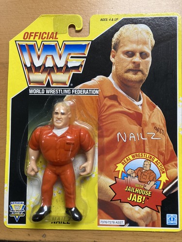 WWF HASBRO NAILZ YELLOW CARD, NEW, $1 LISTING, NO ...