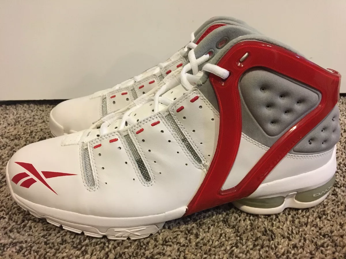 NEW RARE 07-08 Reebok Yao Ming Voyage Mid Basketball Shoes Size 13 Red/White | eBay