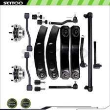 For 1999-2004 Jeep Grand Cherokee Front Tie Rod End Sway Bar Wheel Bearning Hub