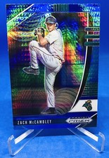 2020 Panini Prizm Draft Picks CollegiateBaseball ZACH McCAMBLEY BLUE PRIZM PDP75