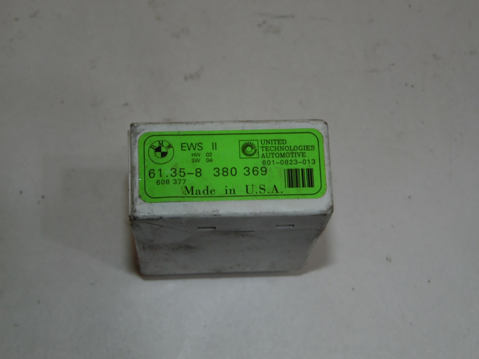 9299 BMW M3 E36 3 Series OEM anti theft control module computer 61.35