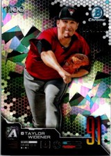 2019 Bowman Taylor Widener Scouts Top 100 BTP-91 Atomic Refractor 92/150