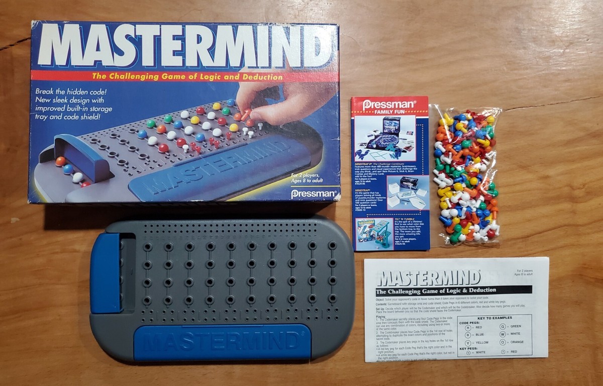 Vintage Mastermind Board Game Vintage 1996 COMPLETE great