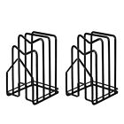2 Pack Cutting Board Holder Rack Pot Pan Lids Holder Chopping Board Organizer Th