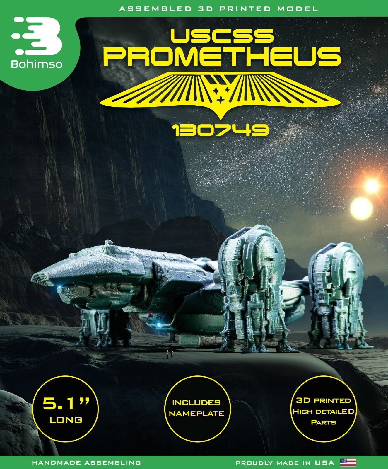 USCSS PROMETHEUS spaceship | Plastic Model Spaceship | PROMETHEUS movie | Alien | eBay