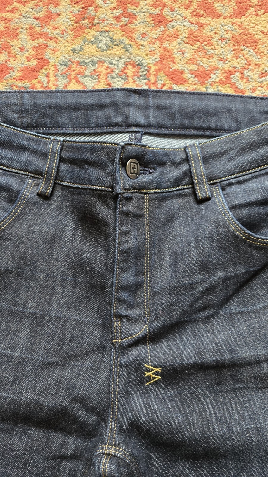 Rare Ksubi The Mac In After Dark Denim Wash Straight Leg Jeans Size 31 image 3