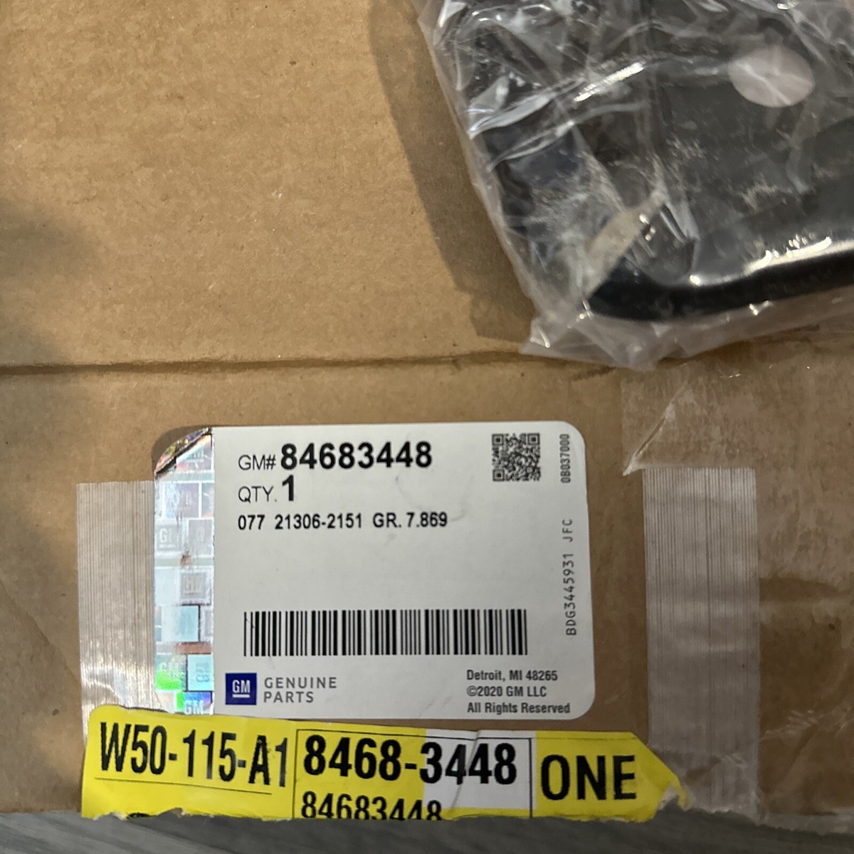 Genuine GM Front Driver Side Bumper Impact Bar Bracket 84683448 | eBay 