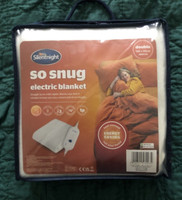 SILENTNIGHT so snug 120x135cm DOUBLE ELECTRIC BLANKET 3 HEAT SETTINGS       (57)