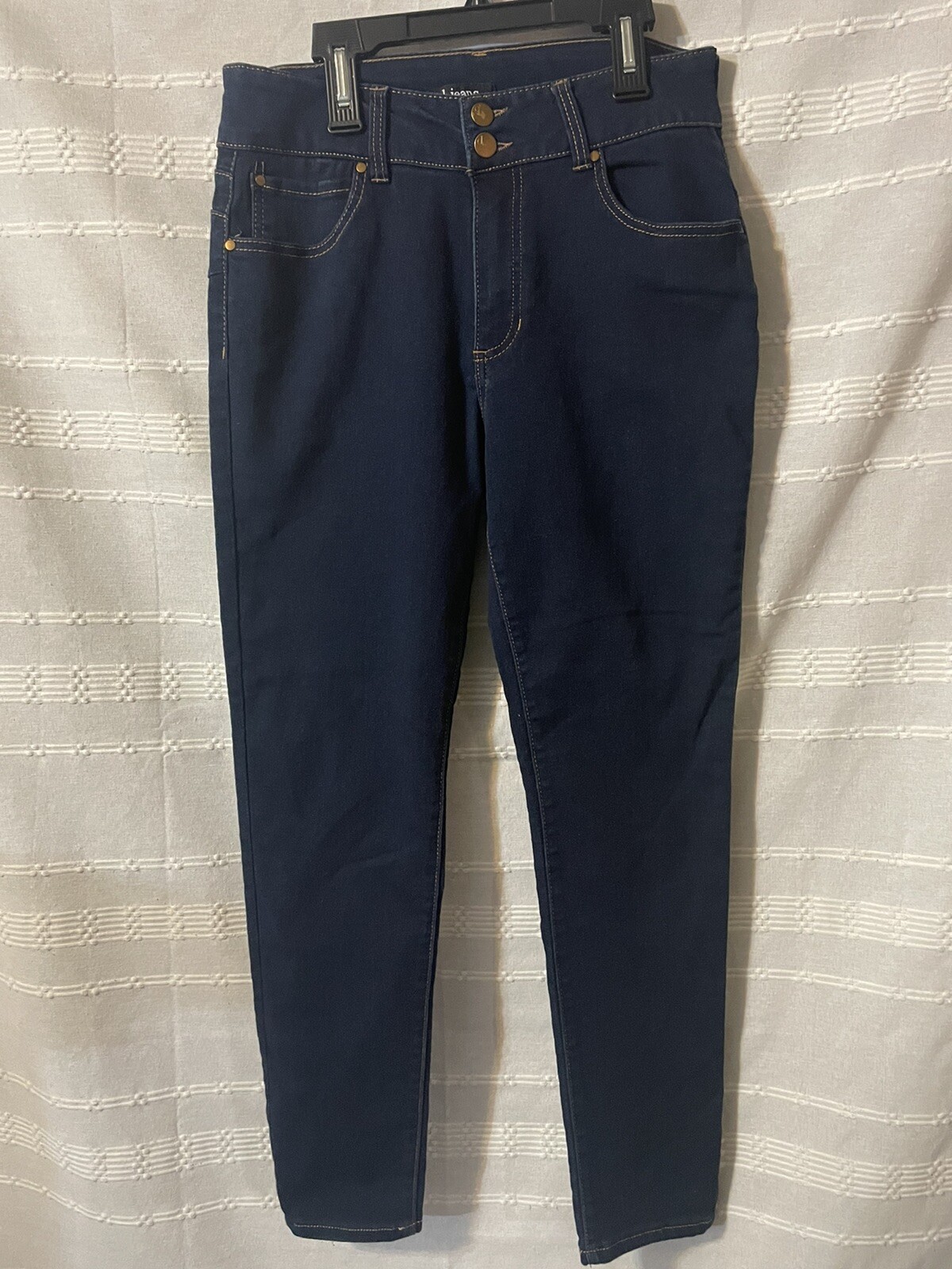 D. Jeans Skinny Dark Blue Denim Jean Women Sz 10 Great Cond. 20.00