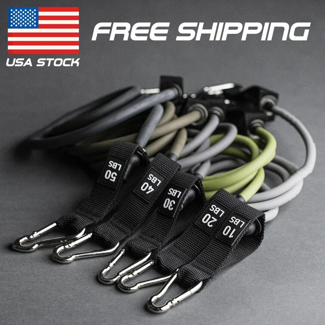 VRTX SPORTS 150 lbs Stackable Resistance Bands Set Gym Exercise Fitness Workout
Opens in a new windo