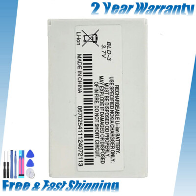 For Nokia BLD-3 Battery 2100, 3200, 3300, 6220, 6610, 6610i, 7210
