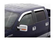 Auto Ventshade (AVS) 684155 Ventvisor Deflector; Chrome; Outside Mount; 4 pc.