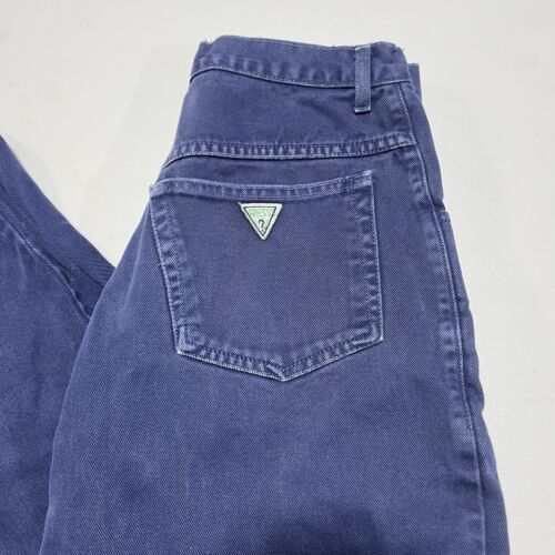 VTG GUESS Georges Marciano Jeans Size 30 Pascal Loose Fit Tapered Leg Premium - Picture 2 of 15