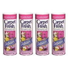 Carpet Fresh Rug Room Deodorizer Powder Country Potpourri with Baking Soda 14 oz