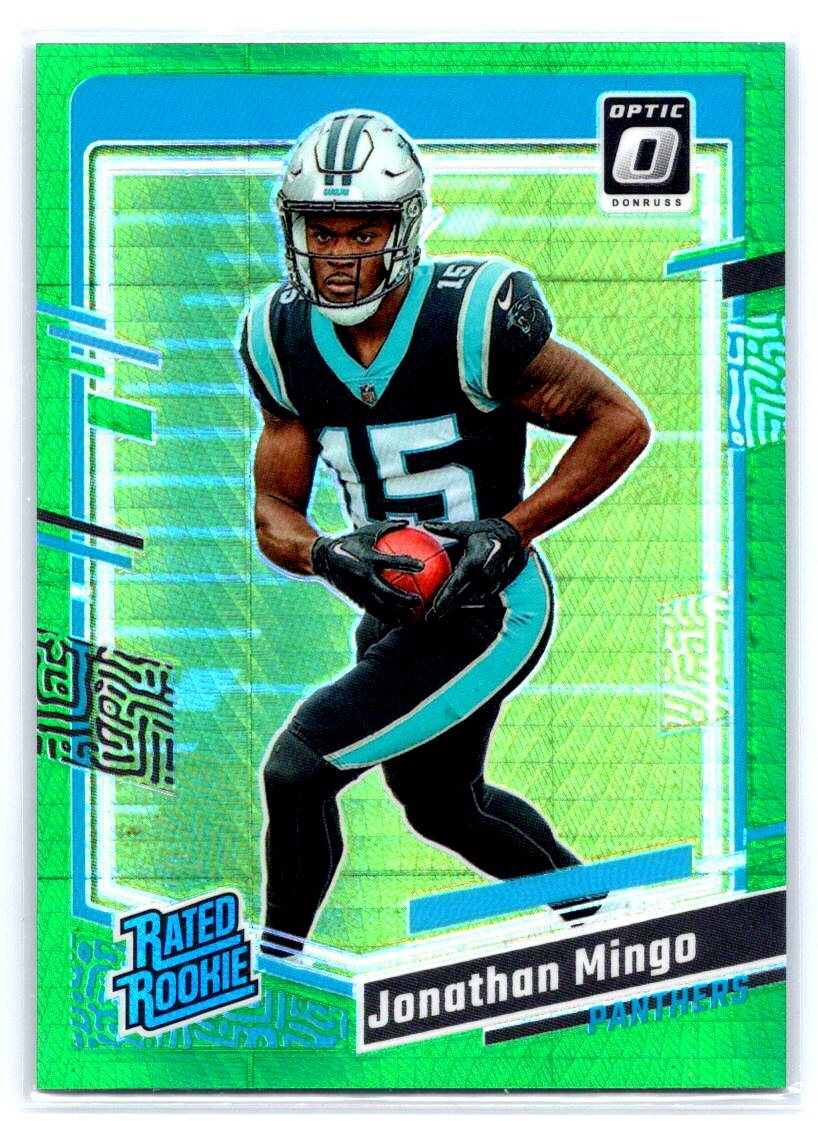 2023 Donruss Optic #215 Jonathan Mingo Green Hyper
