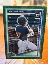 2025 Donruss Optic Green Scope Rated Prospect Cam Smith #173. SP  /65 RC PWE