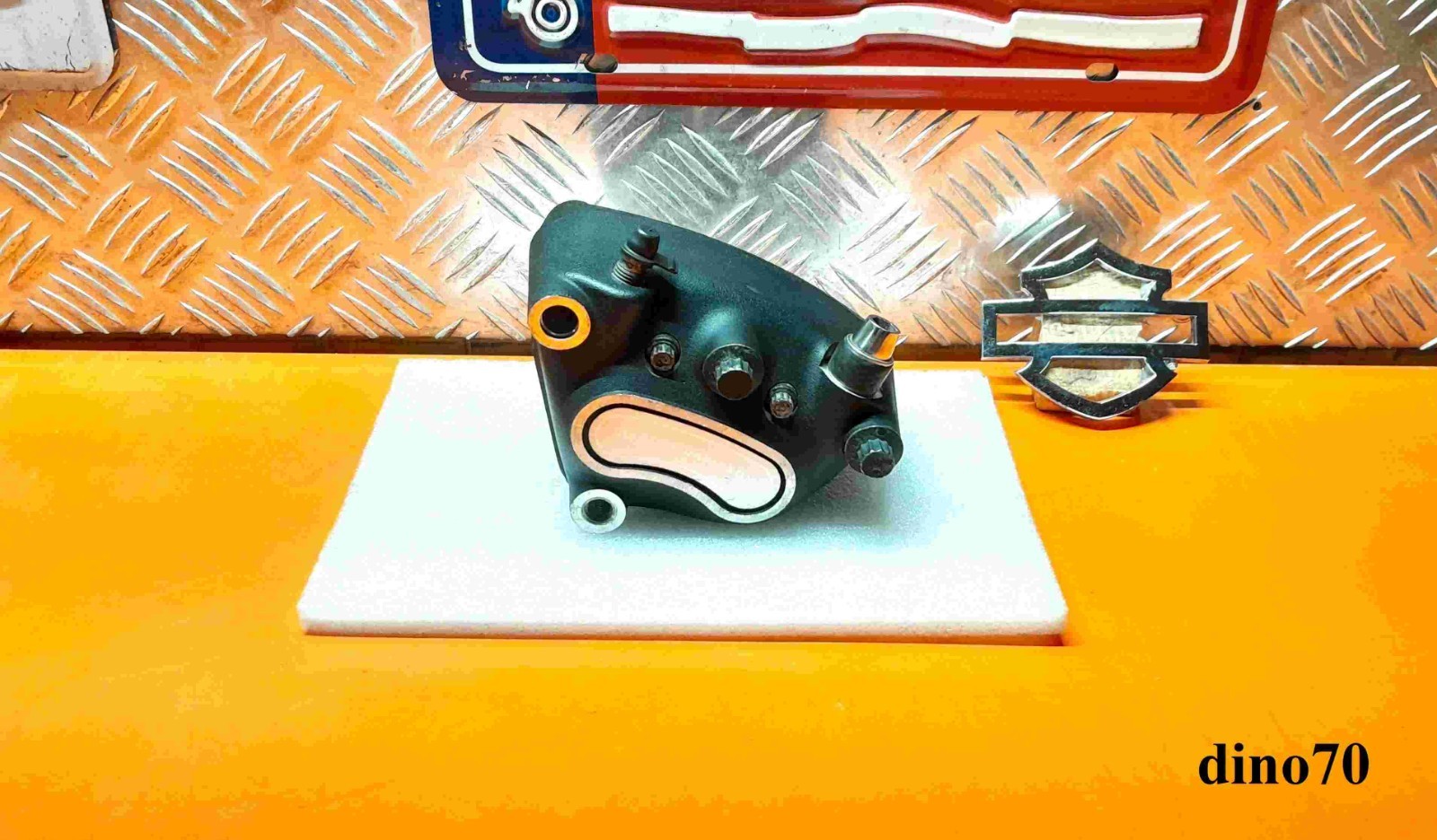 Harley Davidson pinza freno anteriore doppio pistoncino per Touring Softail Dyna