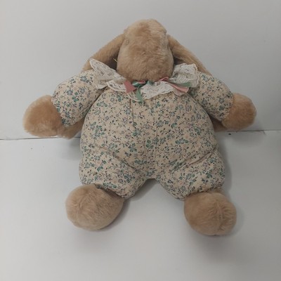 14'' Plush Bunny Rabbit Best Friend Bunnies Floral Lace Romper Vintage 1986