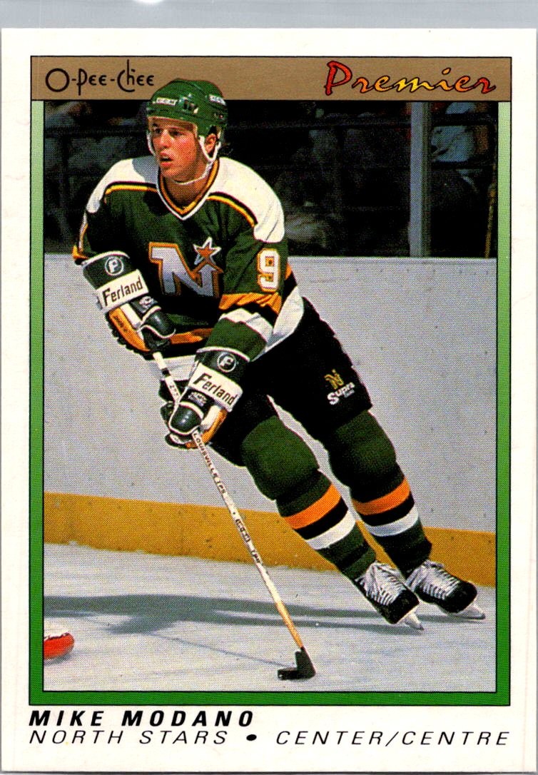 1990-91 O-Pee-Chee Premier #74 Mike Modano