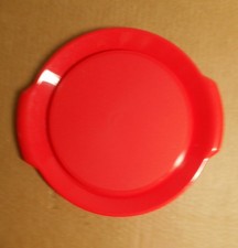 Tupperware Jel-N-Serve Jello Mold Red Serving Tray / Plate Only #617 O9