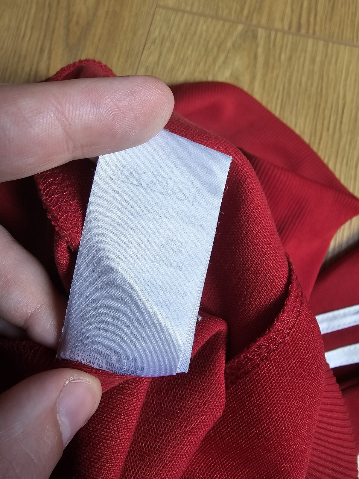 Fred Perry Womens Track Jacket Red White Stripe Laurel Wreath Size UK 8 image 8