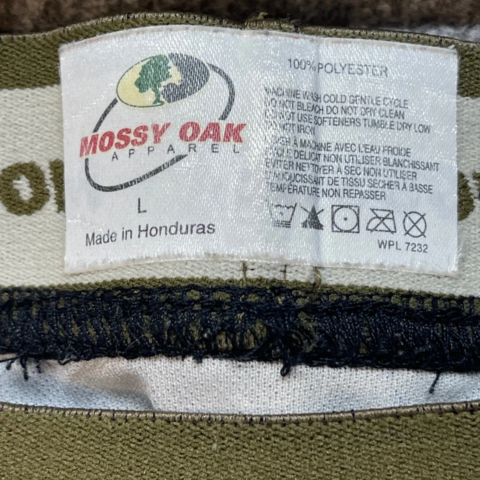 Conjunto de Camisa y Pantalones Térmicos Manga Larga Mossy Oak Para Hombres Camuflados ScentStop L Foto 3 de 4