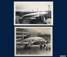 TWO - Boeing 307 Stratoliner NX19901 1939 Photos Before the Fatal Crash