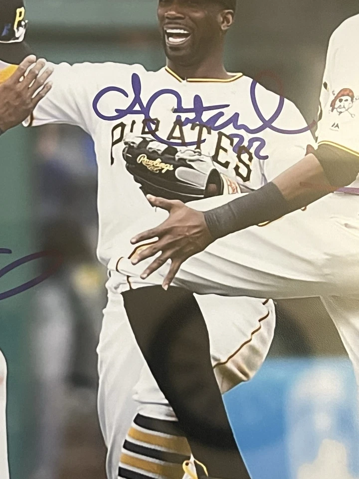 Foto firmada/enmarcada 8x10 de Andrew McCutchen, Marte, Piratas de Polanco MLB 151838 Foto 4 de 4