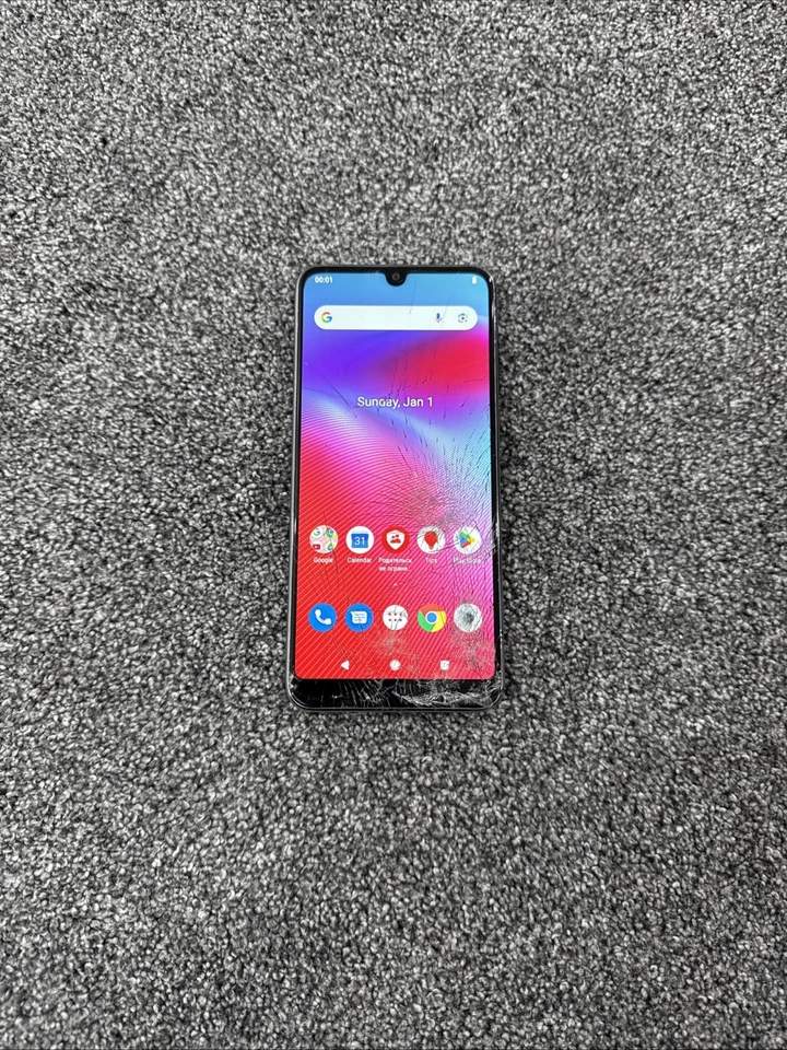 Vodafone Smart V10 VFD 730 Silver 32GB 5.9" Android Smartphone Cracked Display - Image 3 of 4