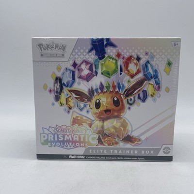 Pokemon TCG: S&V Prismatic Evolutions Factory Sealed Elite Trainer