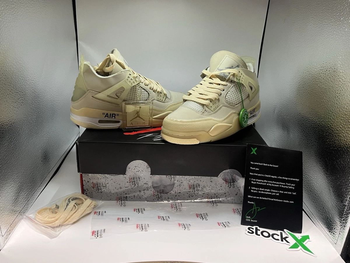 Jordan 4 SP x Off-White Mid Sail W - огромный выбор по лучшим