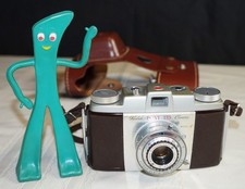 Vintage Kodak 35mm Film Camera Pony 135 w/ 51mm f4.5 Anaston Lens  Case