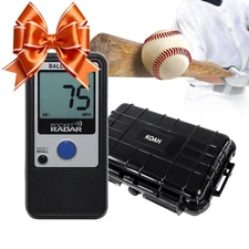 Pocket Radar Ball Coach Training Tool Radar Gun Weatherproof Hard Case