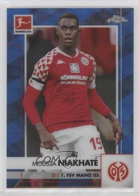 2020 Topps Chrome Bundesliga Blue Wave Refractor 23/150 Moussa Niakhate #71 0o8o