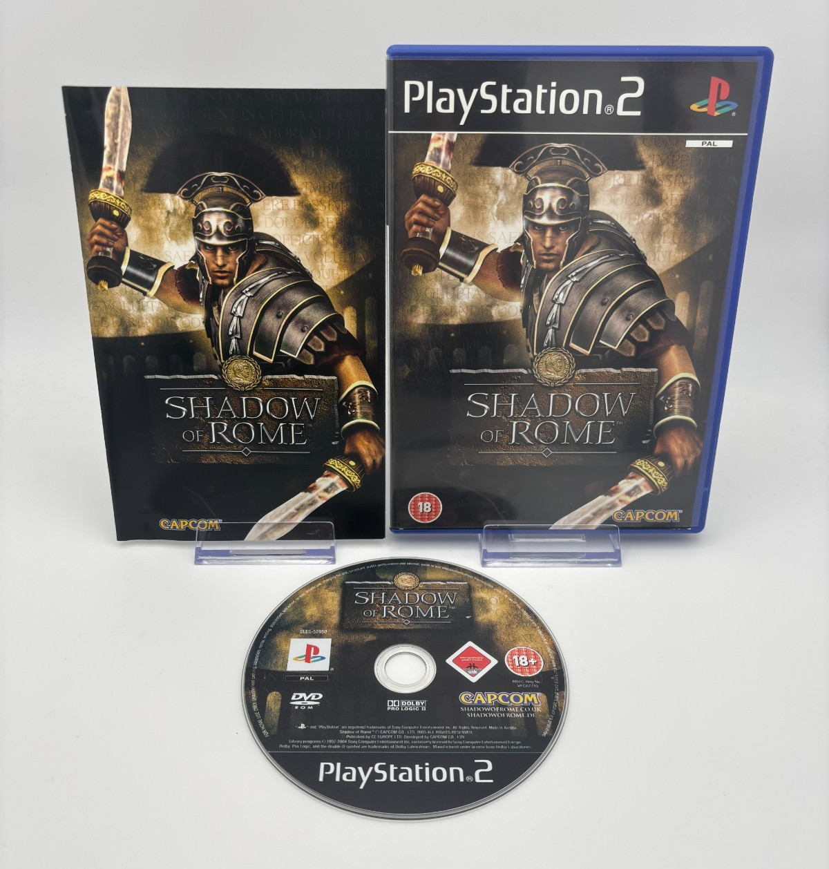 Shadow Of Rome (PAL Sony PS2, 2005) *Near Mint* Complete *Disc Perfect*