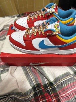 Nike Dunk Lebron X Fruity Pebbles Size 8 Tried On