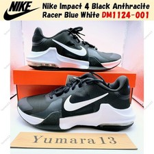 Nike Air Max Impact 4 Black White Racer Blue for Sale