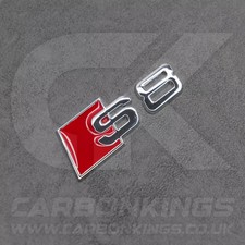 Audi S8 Silver Chrome Boot Rear Badge Letters Logo Emblem S D2 D3 D4 D5