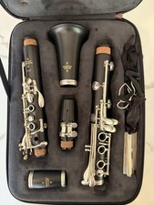 Buffet Crampon E-12F Intermediate BB Clarinet with Silver-Plated Keys and Case