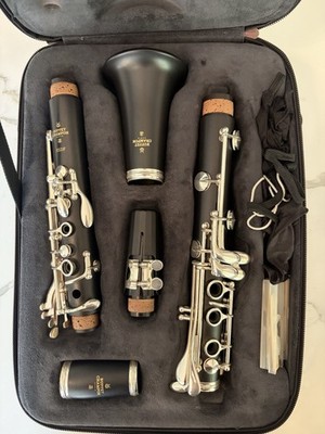 Buffet Crampon E-12F Intermediate BB Clarinet with Silver-Plated Keys and Case