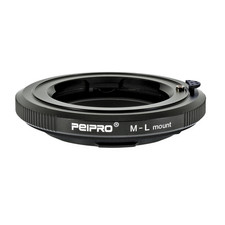 PEIPRO LM-L lens adapter black for leica m lens to L mount camera for leica L