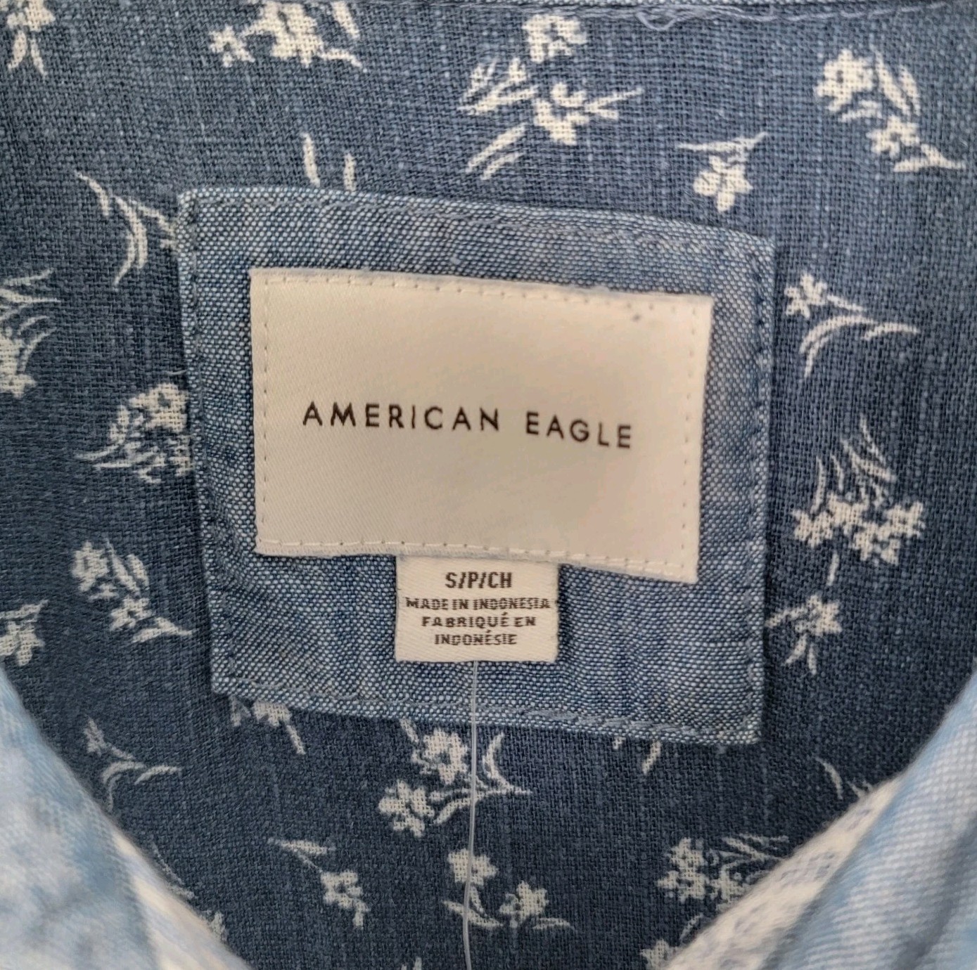 American Eagle Womens Top Oversize Patchwork Size… - image 6
